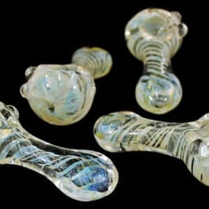 6ct 3.5" Fossil Fuming Marble Hand Pipe