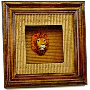 Framed Lion Mount