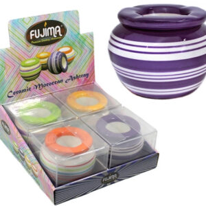 Ceramic Moroccan Ashtray 4pk