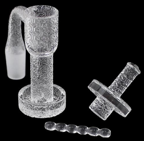 Etched Fully Welded Terp Slurper Kit with Cap and Insert