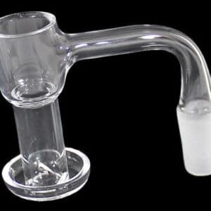 Seamless Fully Welded Terp Slurper Vacuum Banger - 14 Male - 90 Degree