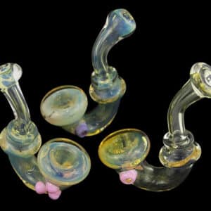 3ct 6" Fuming Marble Sherlock Hand Pipe