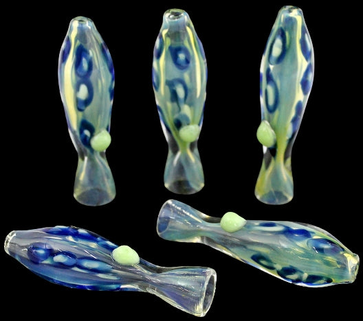 10ct 3" Loopy Fuming Chillum Assortment