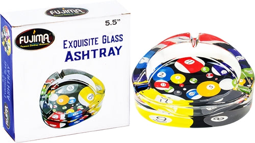Pool Ball Glass Ashtray GA79