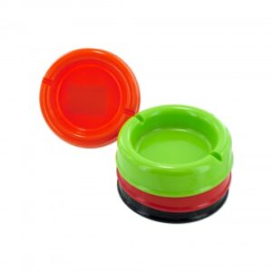 6ct Round Plastic Ashtray