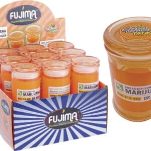 Double Wall Glass Storage Jar - Prescription 9pk