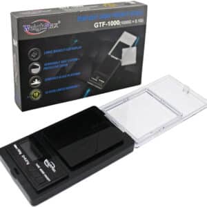 Weighmax 1000g x 0.1 Pop-Out Tray Pocket Scale GTF1000