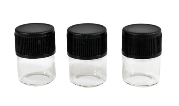 Screw Cap Glass Vials - GV1 - 144pk - 1.0ML