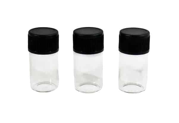 Screw Cap Glass Vials - GV2 - 144pk - 2.5ML