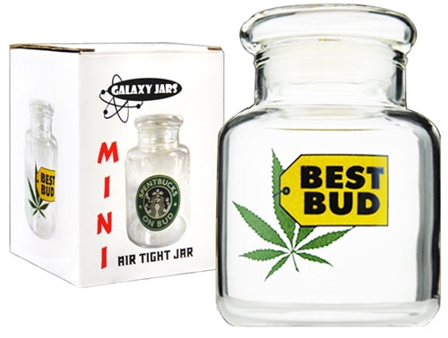 5ct Galaxy Air Tight Glass Jars - Mini Assortment