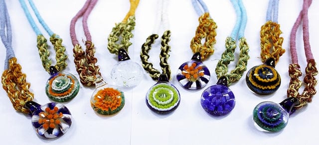 10ct Hemp Glass Necklace Assortment