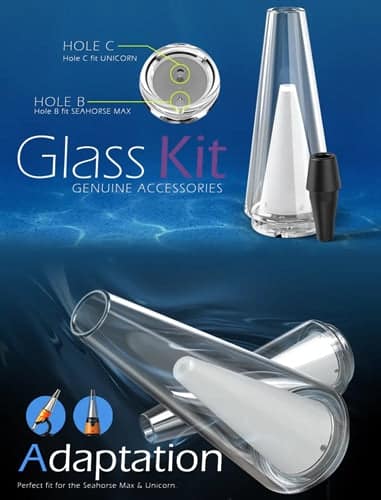 Lookah Glass Kit for Unicorn & Seahorse Max - Image 6
