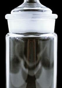 Glass On Glass Stash Jar - Large
