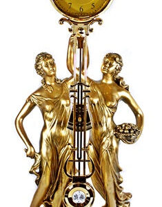 Gold Clock - Artistic Pendulum Clock 101