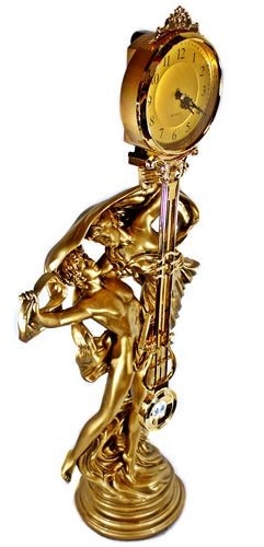 Gold Clock - Artistic Pendulum Clock 123