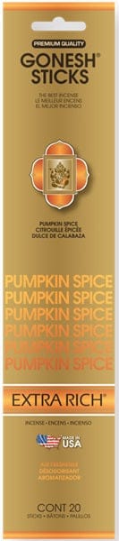12ct Gonesh Extra Rich Stick - Pumpkin Spice