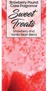 12ct Gonesh - Sweet Treats Incense Sticks - Strawberry Pound Cake