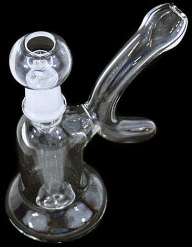 6" Got Glass Boomerang 19mm Oil Rig Bubbler