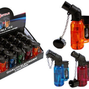 GStar Double Jet Torch 20pk Quality Electronic Lighters