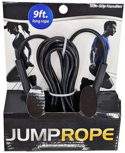 Cardio Speed Jump Rope with Rubber Handles