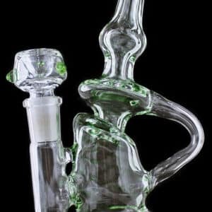 6" Pinched Bottle Recycler Water Pipe
