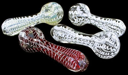4ct 4" Heavy Rope Swirl Hand Pipe