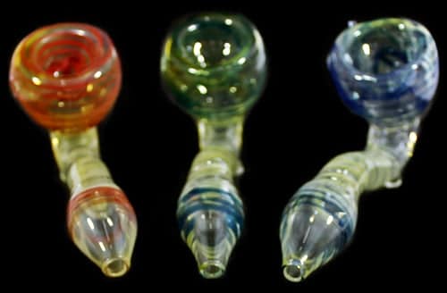 10ct 4" Helix Fuming Sherlock Hand Pipe