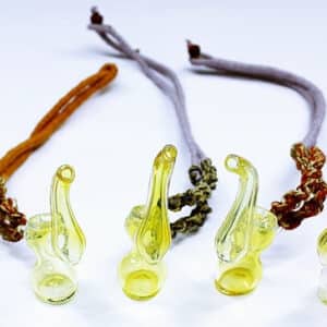 4ct 3" Hemp Necklace Sherlock Hand Pipe