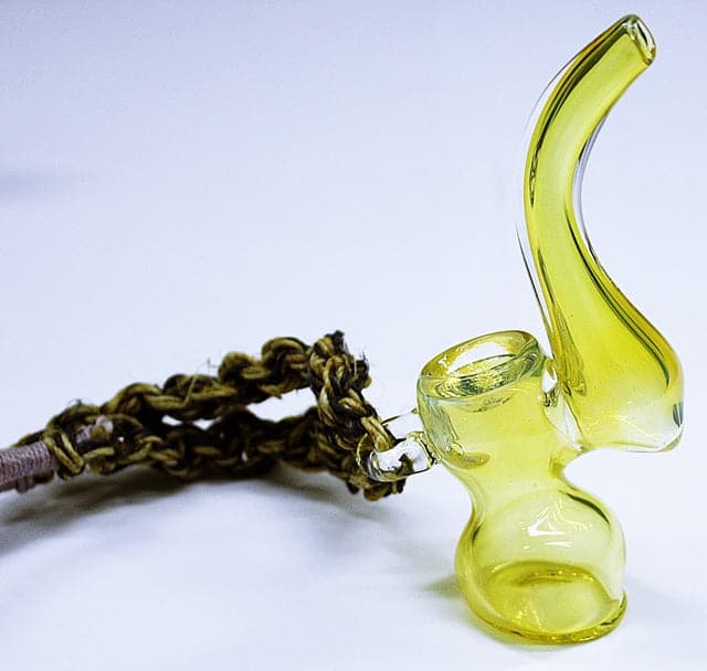 4ct 3" Hemp Necklace Sherlock Hand Pipe