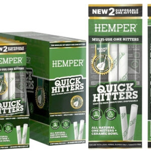 Hemper Quick Hitters - Multi-Use Disposable One Hitters 20pk - Non-Flavored
