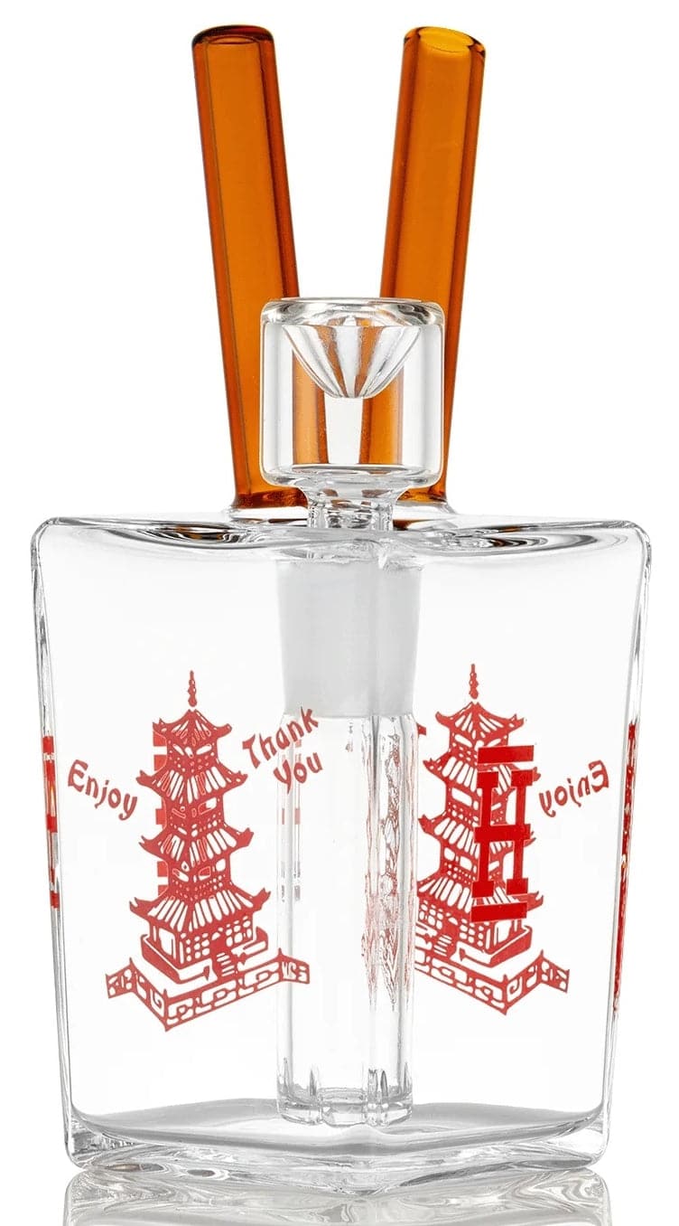 6" Chinese Take Out Water Pipe