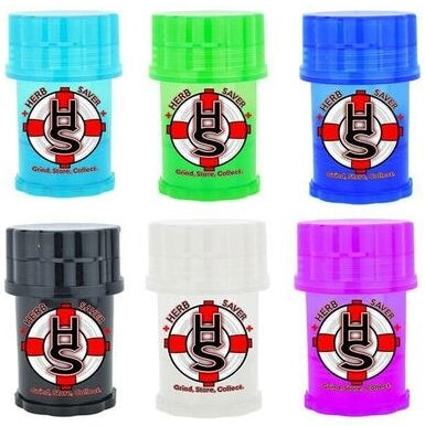 Mini Herb Saver Grinder Stash 12pk Assortment Display