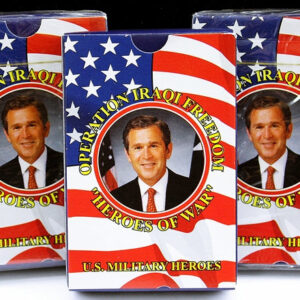 6ct Heroes Of War Playing Cards