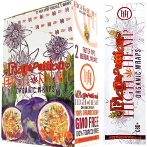 High Hemp Organic Wraps - Flora Passion