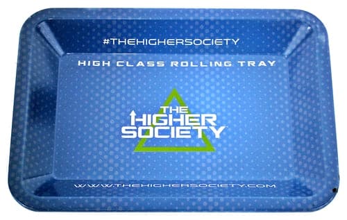 The Higher Society Metal Rolling Tray - Mini