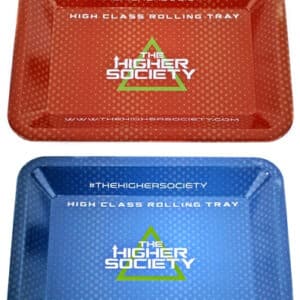 The Higher Society Metal Rolling Tray - Mini