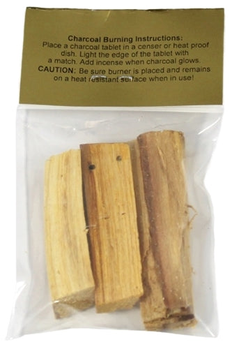 5ct Holy Wood Palo Santo Incense Sticks 2" L (3pc)