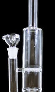15" Honeycomb Stereo Perk 19mm Stemless Water Pipe
