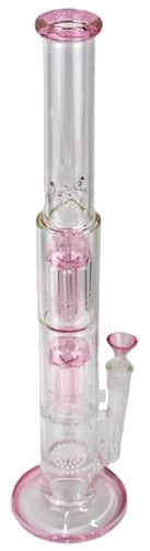 17" Honeycomb Tree Triple Perk Color Water Pipe - Image 6