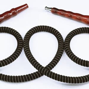 10ct 72" Hookah Hose Black