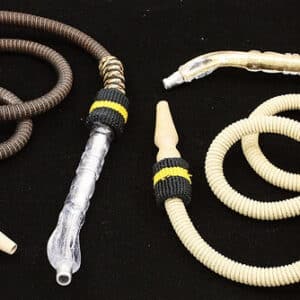 57" Hookah Hose Plastic Tip
