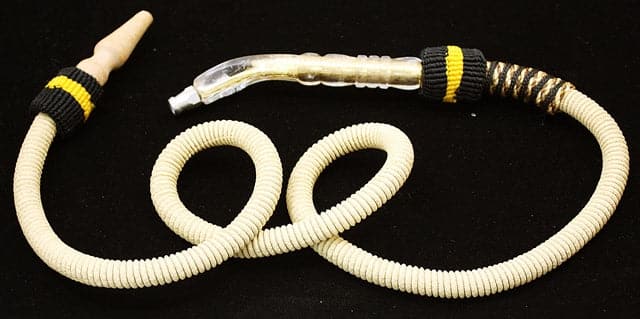 57" Hookah Hose Plastic Tip