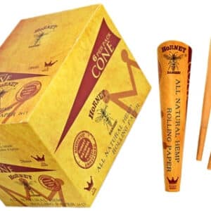 Hornet 110mm Hemp Cones - King Size 24x3pk