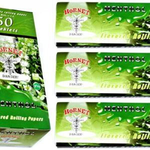 Hornet Rolling Papers - 1 1-4 Menthol