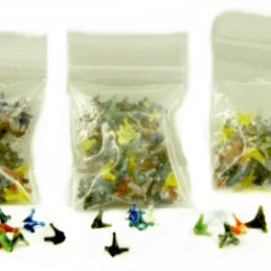100ct Assorted Small Jack Glass Screen