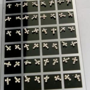 36 Pair Cross Earring Studs
