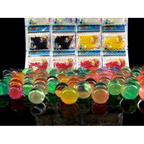 24ct Jelly Ball-Decor Seven Color Crystal Ball Water Beads 6pk - Image 3