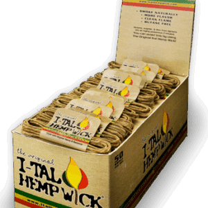 I-Tal Hemp Wick Small 3.5ft 50pk