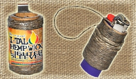 I-Tal Hemp Wick Lighter Sleeves 24pk - Image 3