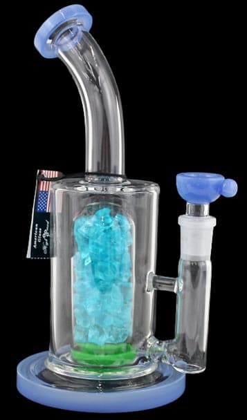 9" Inside Gems Stash Chamber Water Pipe - Image 3